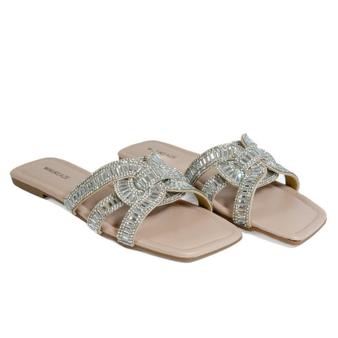 Women Formal Slippers - 40863S - Slippers - Walkeaze